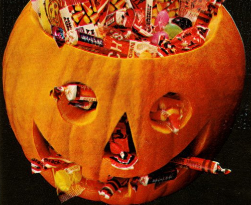 Candy stuffed pumpkin Candy stuffed pumpkin