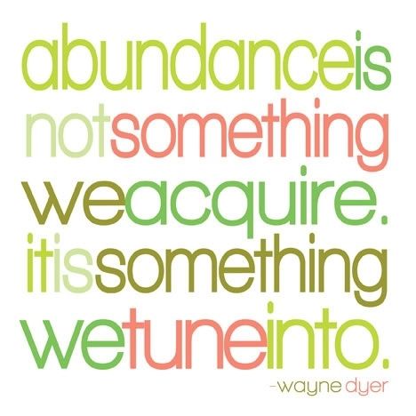 Abundance Abundance