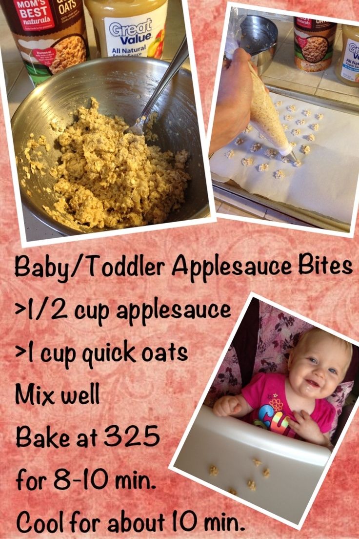 Baby or Toddler apple sauce bites Baby or Toddler apple sauce bites