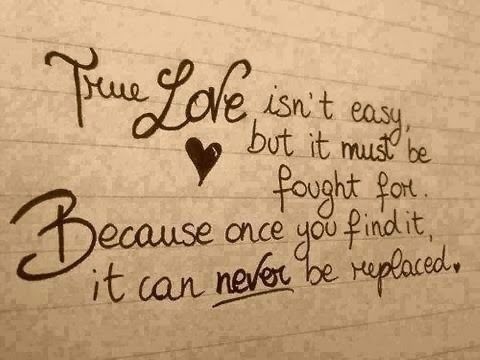 True love isnt easy True love isnt easy