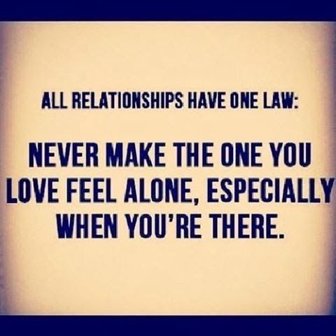 All relationships have one law All relationships have one law