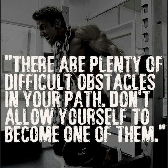 Dont allow yourself to become an obstacle Dont allow yourself to become an obstacle