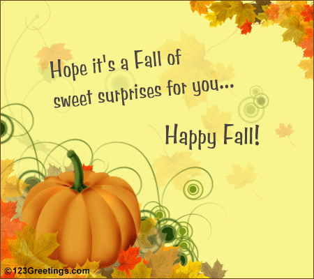 Happy Fall