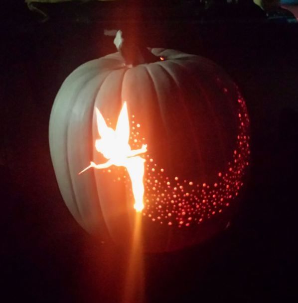tinkerbell pumpkin