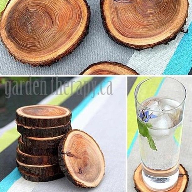 DIY Wood Coaster