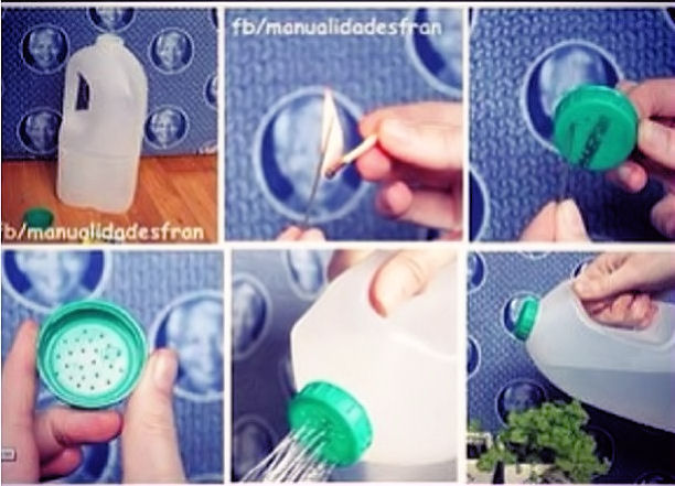 Turn a milk jug into a Plant Waterer Turn a milk jug into a Plant Waterer