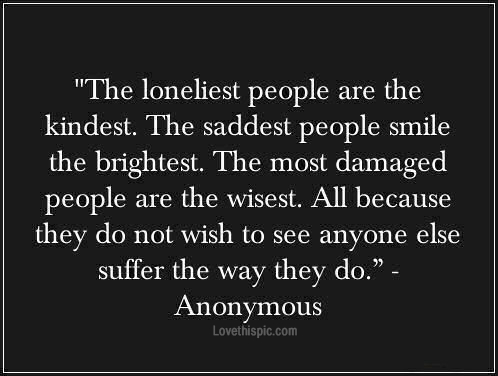 do not wish to see anyone suffer