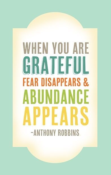 When you are grateful When you are grateful