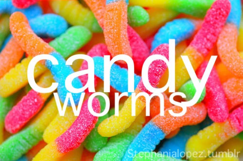 Candy worms Candy worms