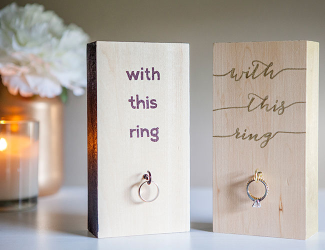 Wedding Ring Holder