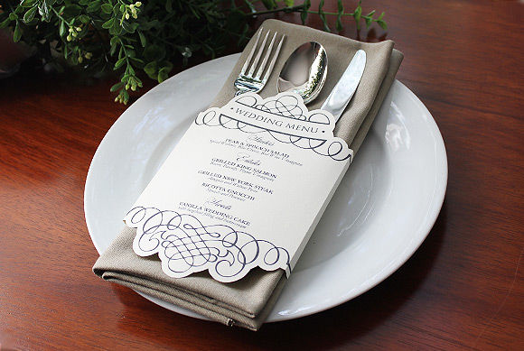 Wedding menu template Wedding menu template