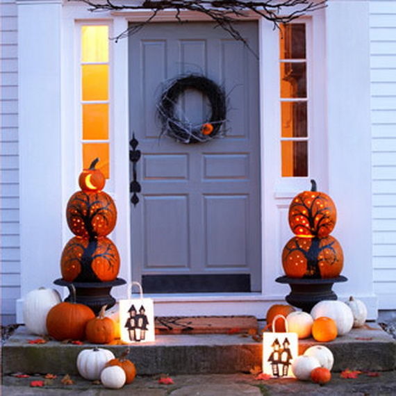 Decorated for Fall & Halloween Decorated for Fall & Halloween