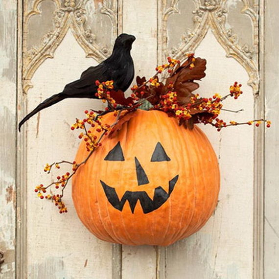 Pumpkin Front Door Decoration Pumpkin Front Door Decoration