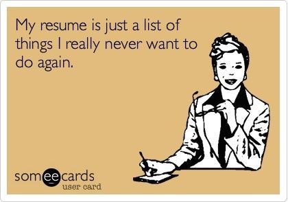 My resume My resume