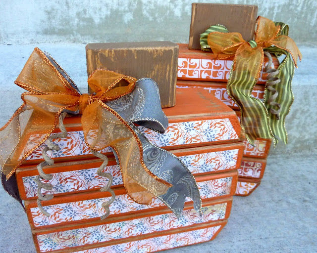 2x4 pumpkins