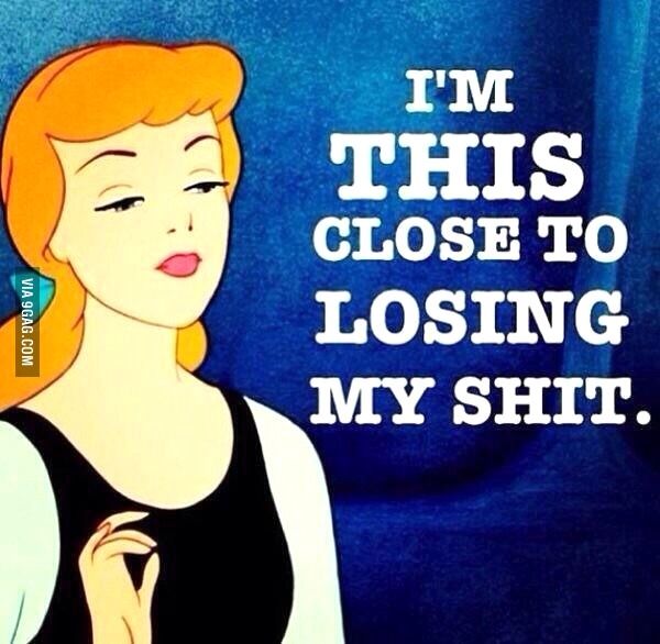 losing my shit losing my shit