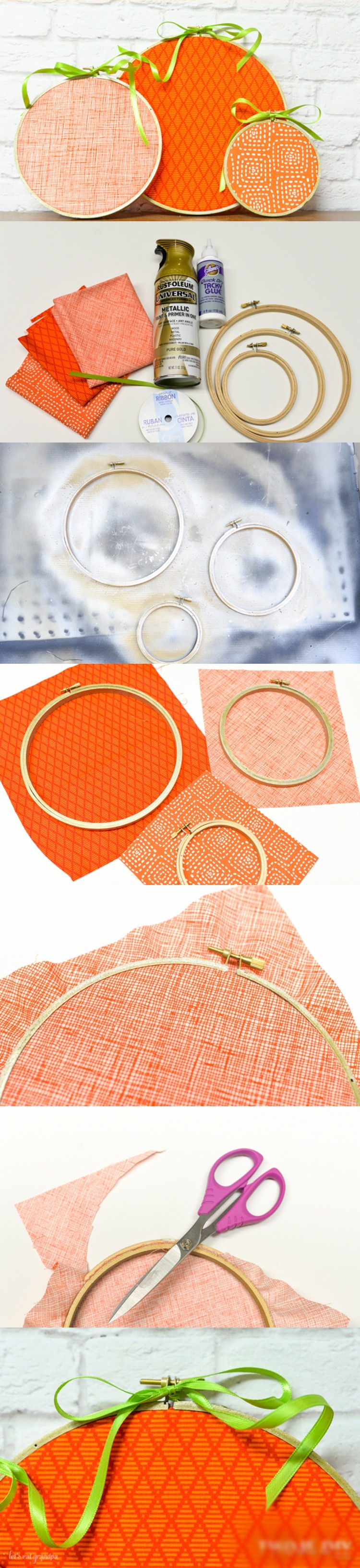 DIY Pumpkin Hoops DIY Pumpkin Hoops