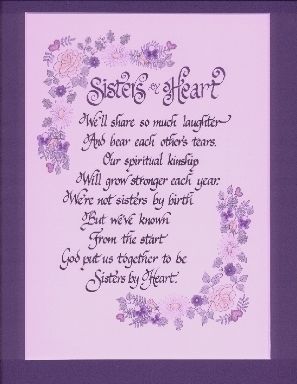Sister's by Heart Sister's by Heart