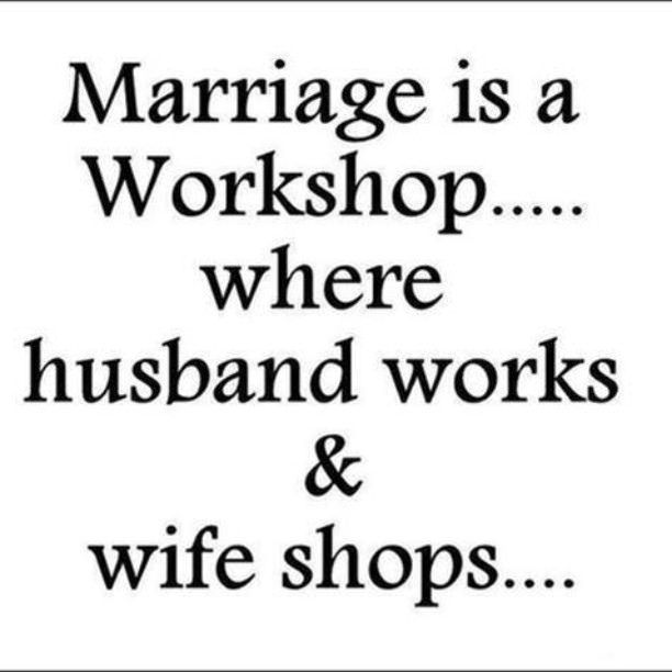 Marriage is a workshop Marriage is a workshop