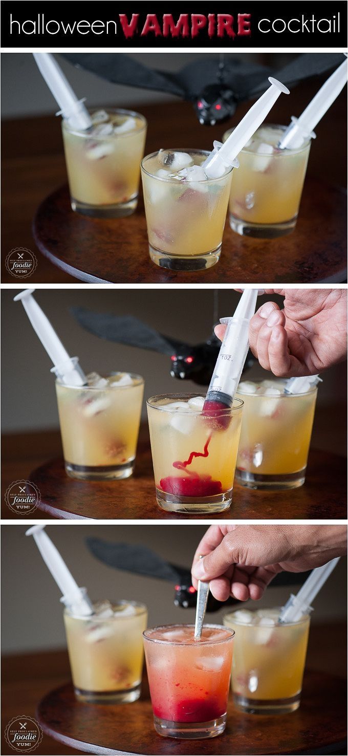 Halloween Vampire Cocktail
