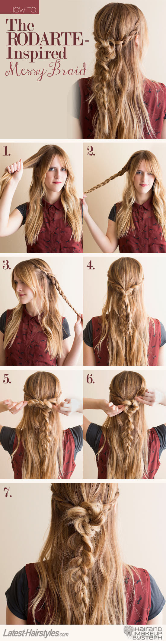 DIY Messy Braid