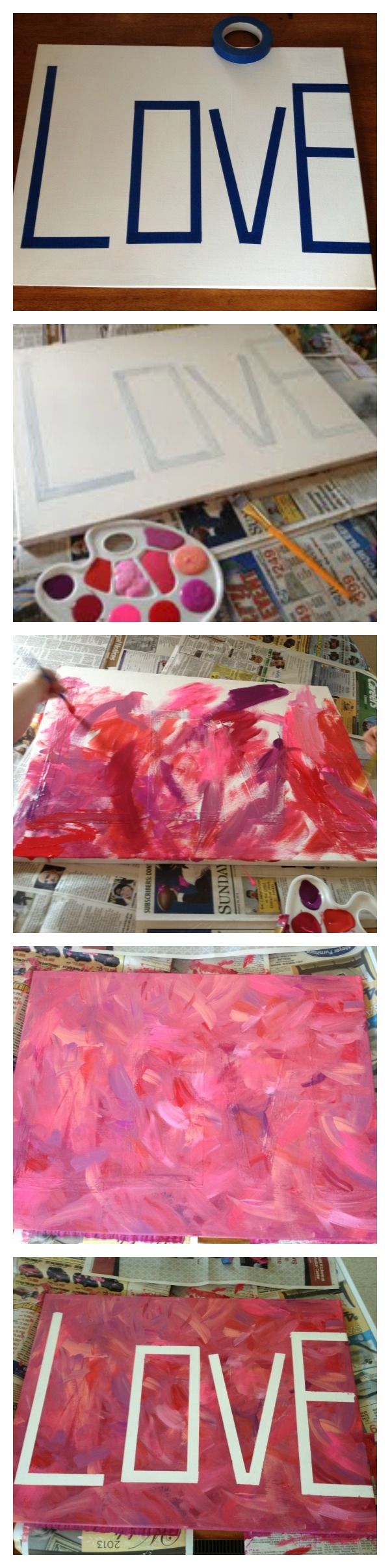 Love Canvas Art