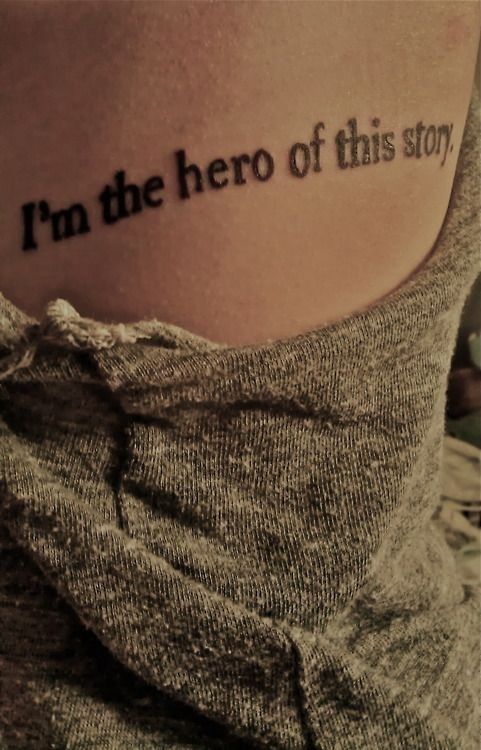 Im the hero of this story Im the hero of this story