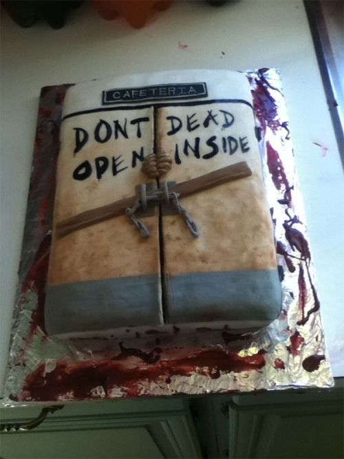 Dead inside halloween cake Dead inside halloween cake