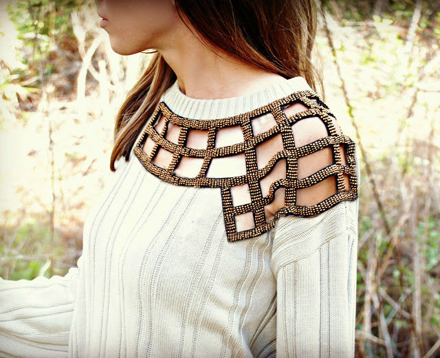 Embellished sweater Embellished sweater