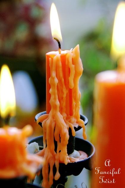 Melted Candle
