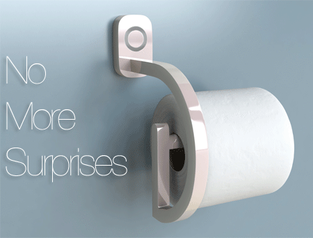 Smart Toilet paper holder