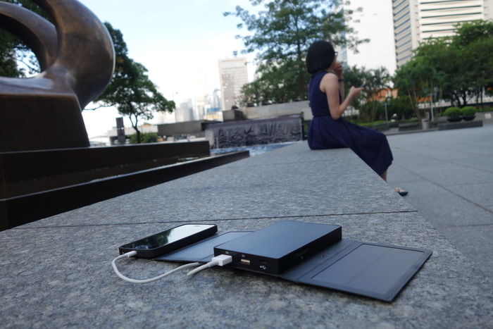 Solarpod solar phone charger Solarpod solar phone charger