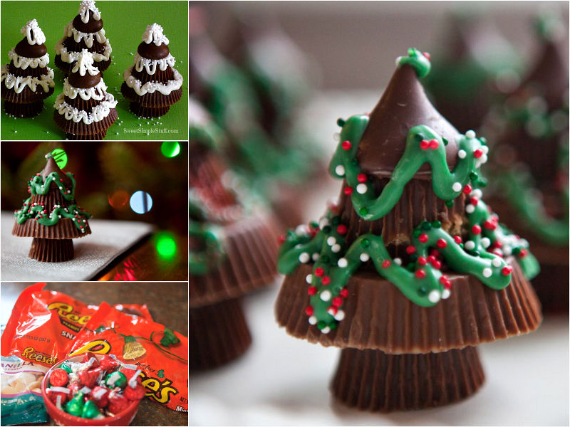 DIY Peanut Butter Christmas Trees