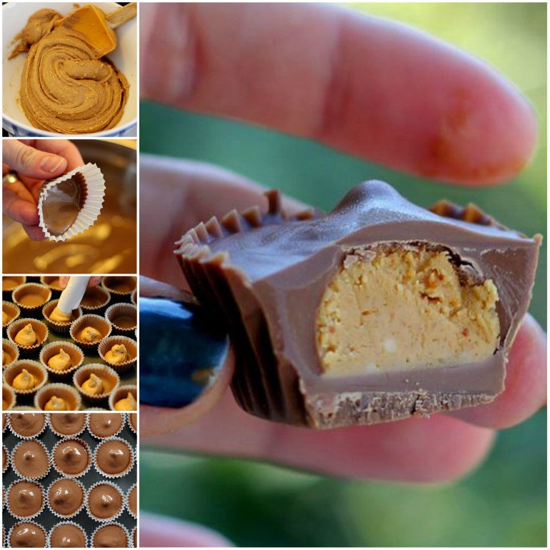 DIY Peanut Butter Cups Tutorial