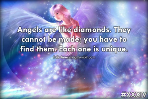 Angels are like diamonds