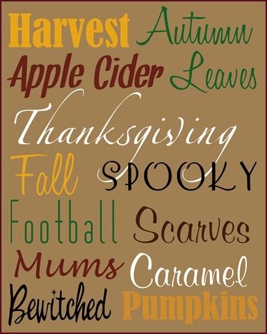 Things We Love About Autumn Things We Love About Autumn