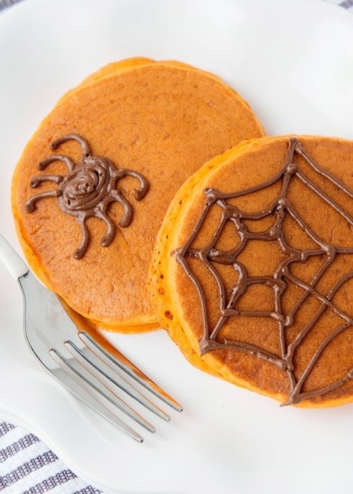 Pumpkin pancakes