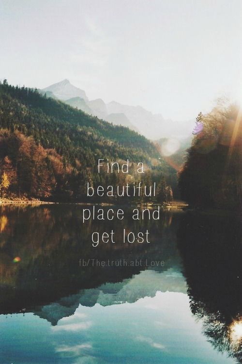 Find a beautiful place