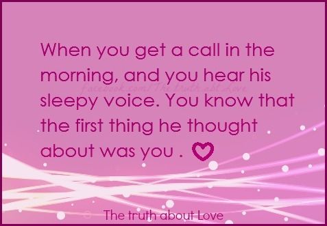 his sleepy voice