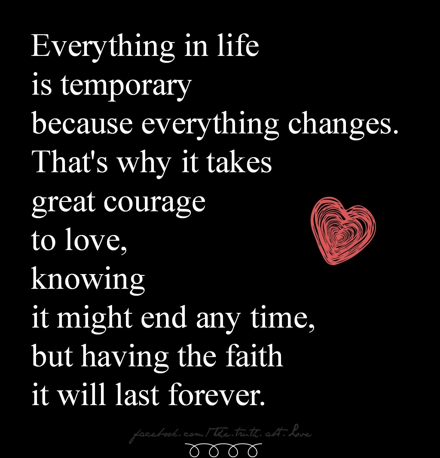 Everything changes