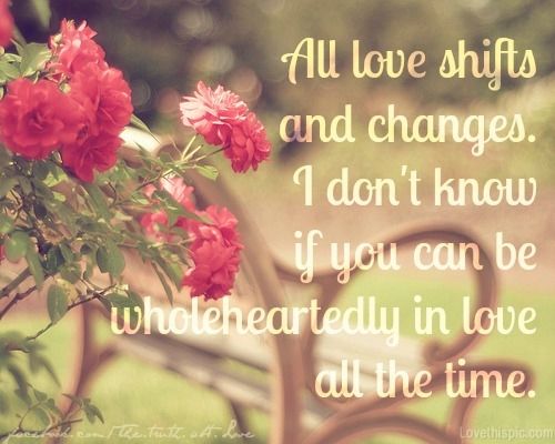 wholeheartedly in love