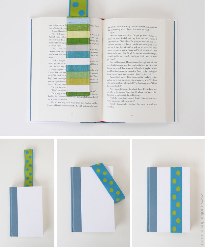 Elastic Fabric Bookmark