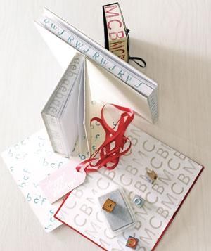 Monogrammed journal