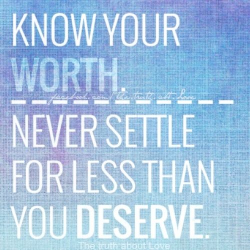 know your worth know your worth