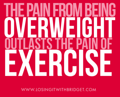 Pain of being overweight Pain of being overweight