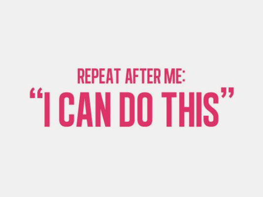 I can do this