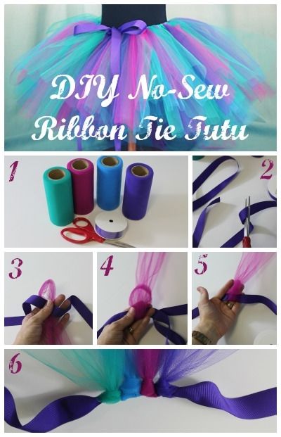 DIY Ribbon Tie Tutu DIY Ribbon Tie Tutu