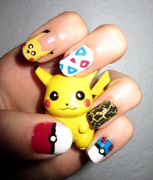 Pokemon nails