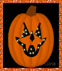 Sparkling Jack-O-Lantern