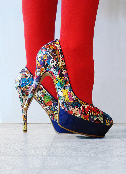 Killer Comic Book Heels